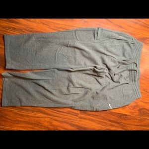 Men’s Nike Sweatpants Size XXL Gray Vtg Blue Tag